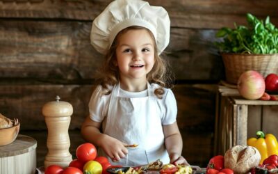 Książka kucharska dla dzieci: kreatywne gotowanie z maluchem